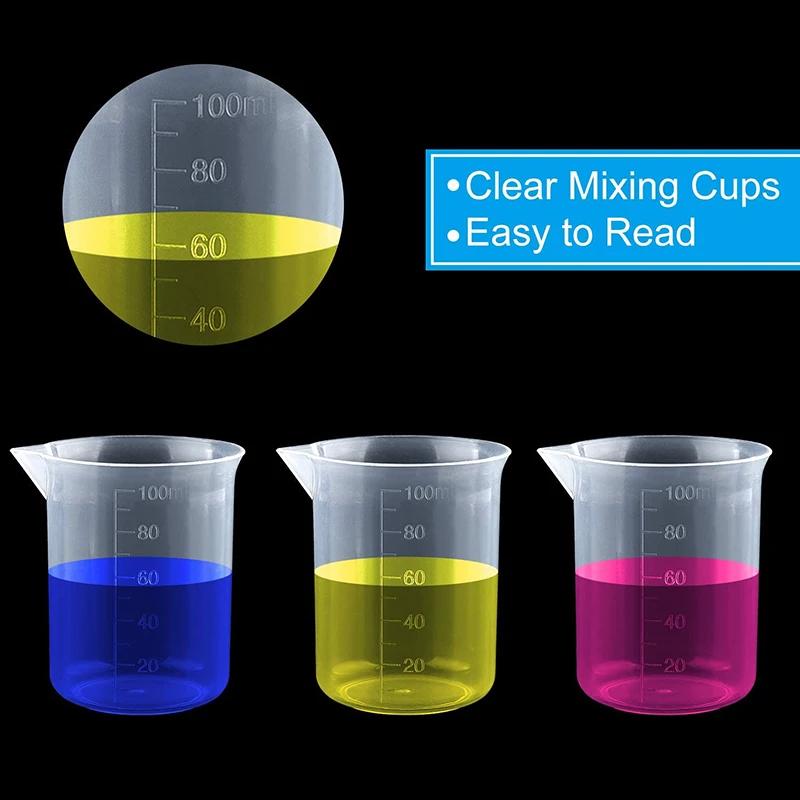 100ML Plastic Measuring Cup Sturdy Transparent Scale Container Cup Pour Spout Without Handle For Household Kitchen Bar Supplies 1PCS
100ML Plastic Measuring Cup Sturdy Transparent Scale Container Cup Pour Spout Without Handle For Household Kitchen Bar Supplies 1PCS