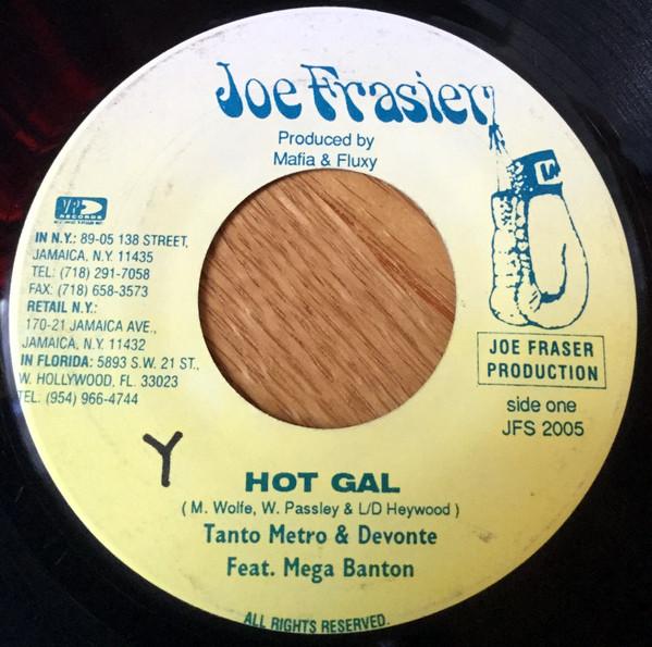 7inch Record TANTO METRO & DEVONTE, MEGA BANTON - Hot Gal JFS2005 Joe Frasier US Reggae, Ska & Dub Used
7inch Record TANTO METRO & DEVONTE, MEGA BANTON - Hot Gal JFS2005 Joe Frasier US Reggae, Ska & Dub Used