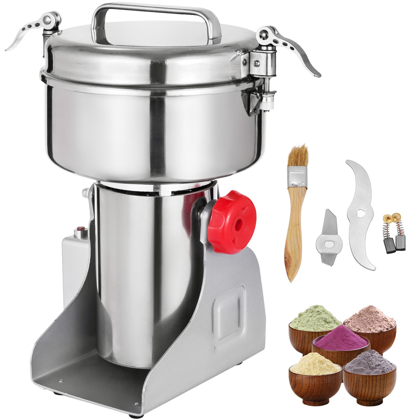 Электрическая зерновая кофемолка VEVOR 350G 750G 1000G из нержавеющей стали для измельчения пшеницы, трав, сои, проса, кукурузы
Электрическая зерновая кофемолка VEVOR 350G 750G 1000G из нержавеющей стали для измельчения пшеницы, трав, сои, проса, кукурузы