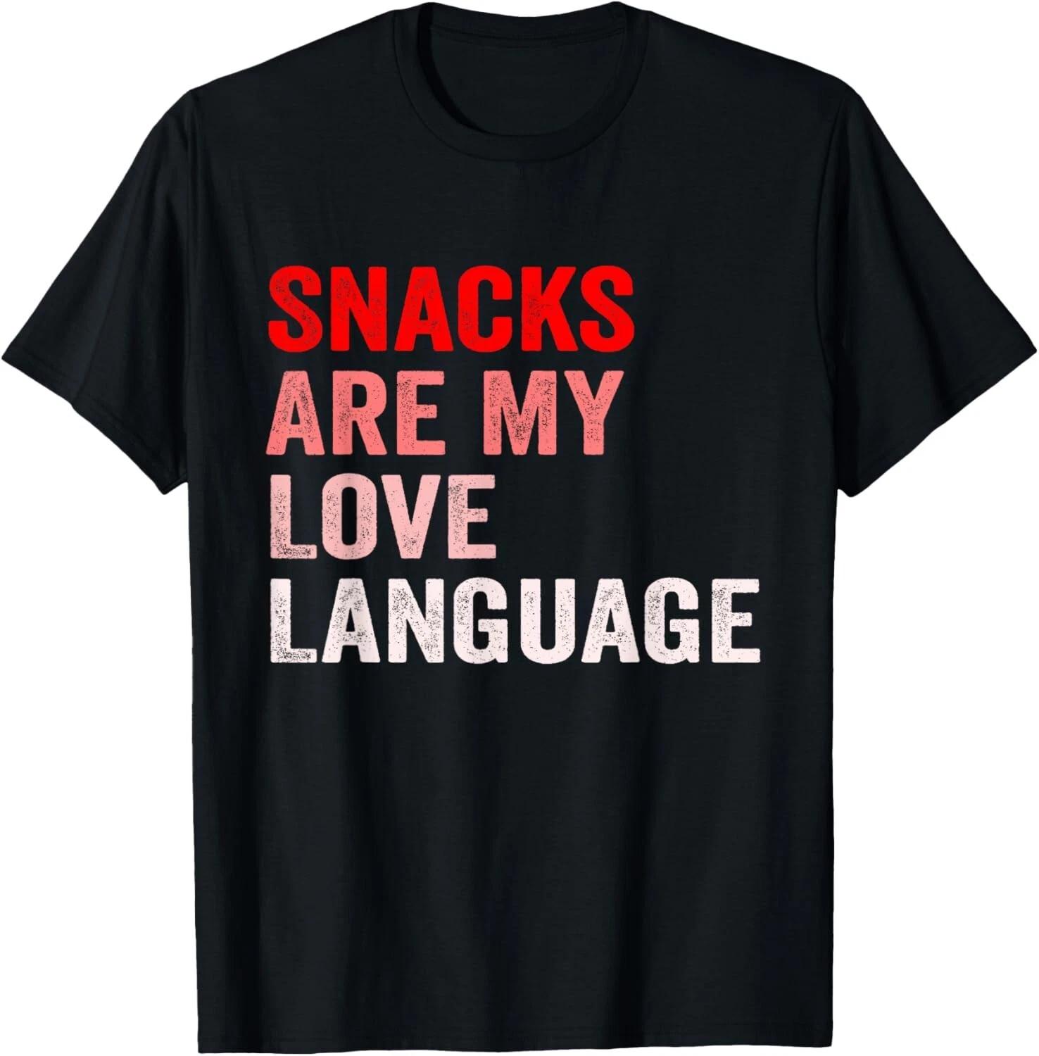 Snacks Are My Love Language Funny Snacks Valentine_s Day Gift Unisex T-Shirt 2XL
Snacks Are My Love Language Funny Snacks Valentine_s Day Gift Unisex T-Shirt 2XL