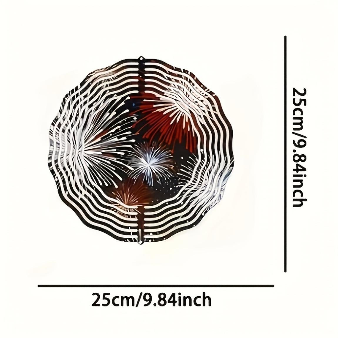 Искрящаяся ветряная мельница из нержавеющей стали - Яркая подвесная скульптура для улицы | Деревенский декор для потолка с легким 01A
Искрящаяся ветряная мельница из нержавеющей стали - Яркая подвесная скульптура для улицы | Деревенский декор для потолка с легким 01A