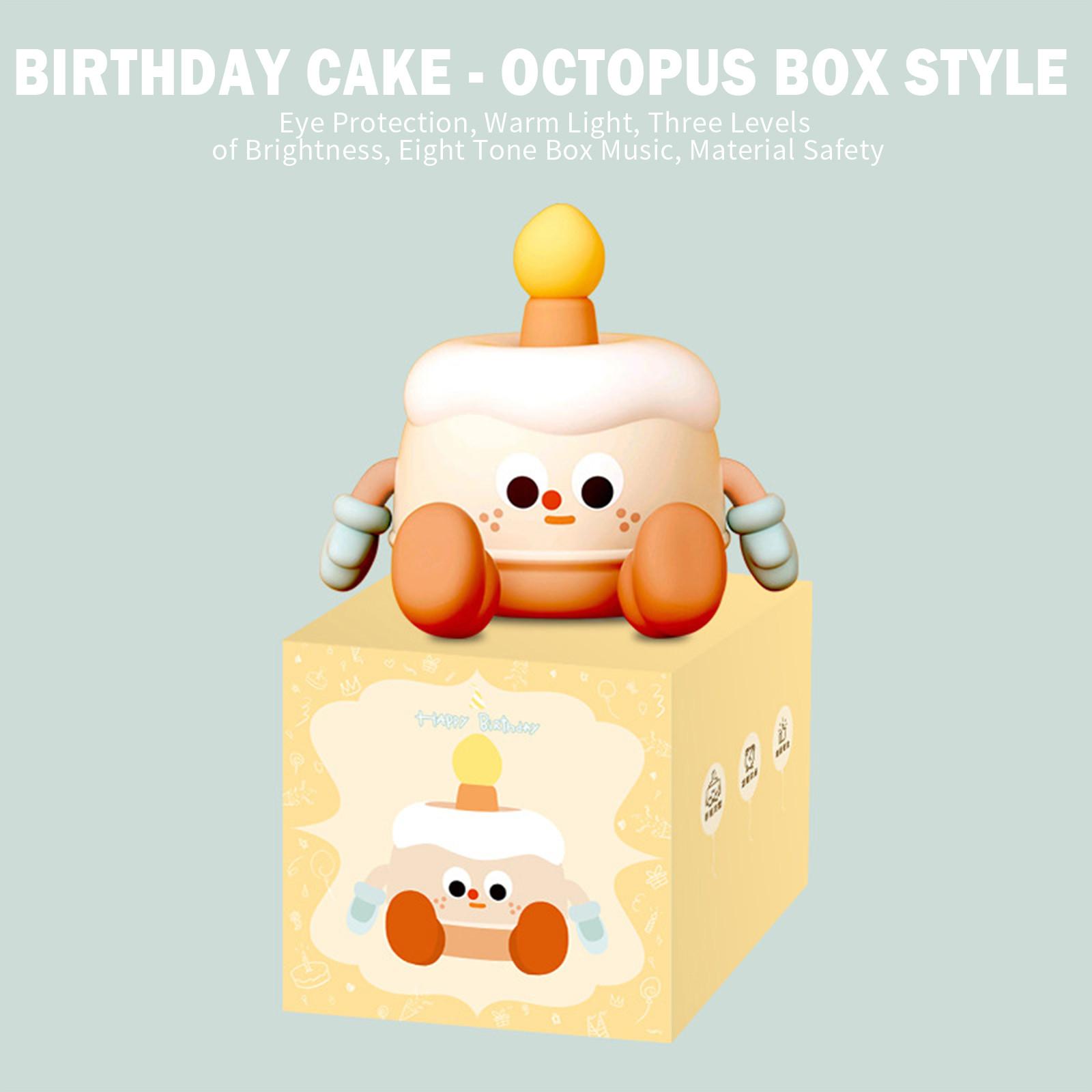 Маленький ночник для торта ко дню рождения, прикроватный светильник для спальни, индукционный светильник, креативный подарок One Size
Маленький ночник для торта ко дню рождения, прикроватный светильник для спальни, индукционный светильник, креативный подарок One Size