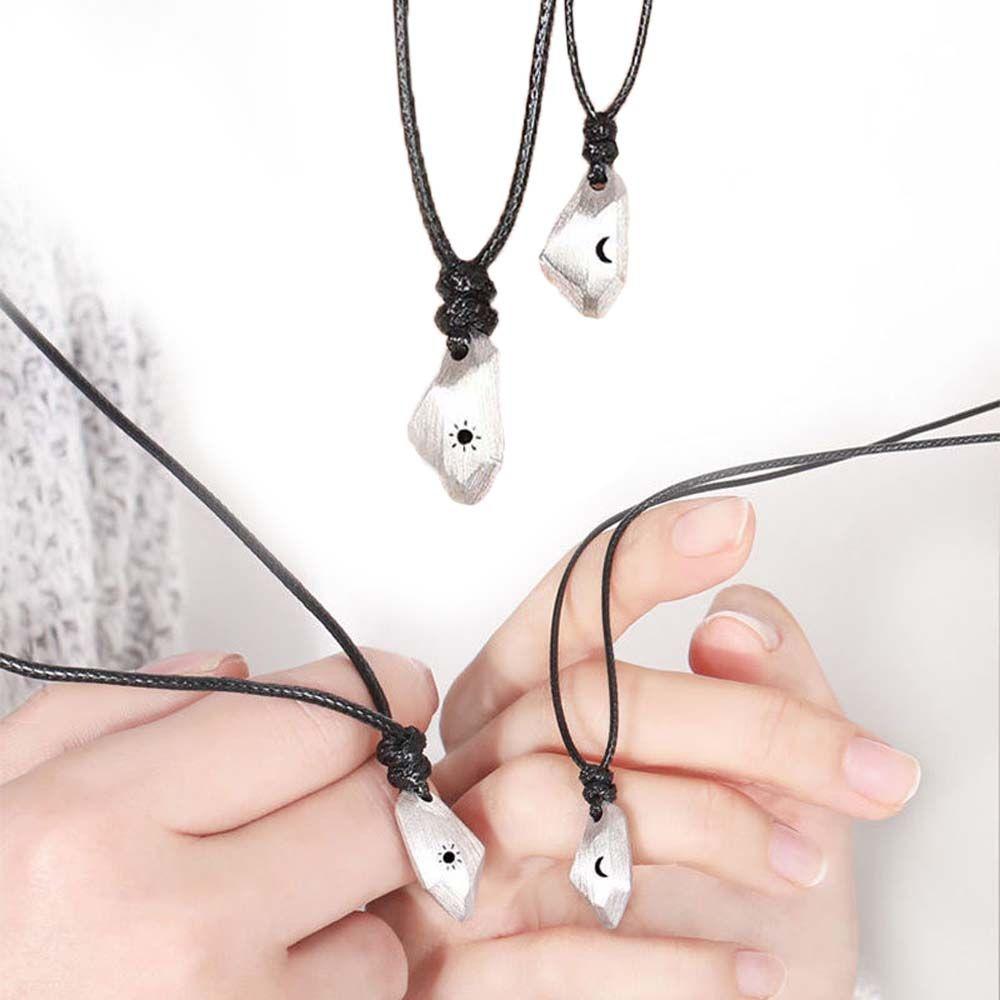 Sun Moon Lovers Gift Faceted Wishing stone Fashion Jewelry Couple Necklace Magnetic Necklace Zinc Zinc Alloy
Sun Moon Lovers Gift Faceted Wishing stone Fashion Jewelry Couple Necklace Magnetic Necklace Zinc Zinc Alloy