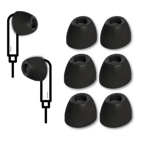 Comply 3 Pairs with Tech Defender Guards Comfortable and TOZ-500 (Oval) Earbuds, Small, (Noise Reduction, Fit, Anti-Slip)
Comply 3 Pairs with Tech Defender Guards Comfortable and TOZ-500 (Oval) Earbuds, Small, (Noise Reduction, Fit, Anti-Slip)
