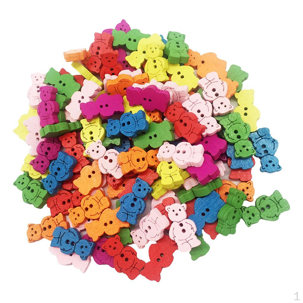 100 шт., деревянные пуговицы с медведем, 2 отверстия, шитье, скрапбукинг, сделай сам, ремесло 
100 шт., деревянные пуговицы с медведем, 2 отверстия, шитье, скрапбукинг, сделай сам, ремесло