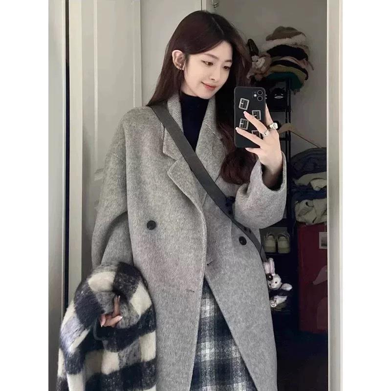 2025 Hepburn Style Woolen Coat - High-Quality Texture for Autumn and Winter M 110-125 cm
2025 Hepburn Style Woolen Coat - High-Quality Texture for Autumn and Winter M 110-125 cm