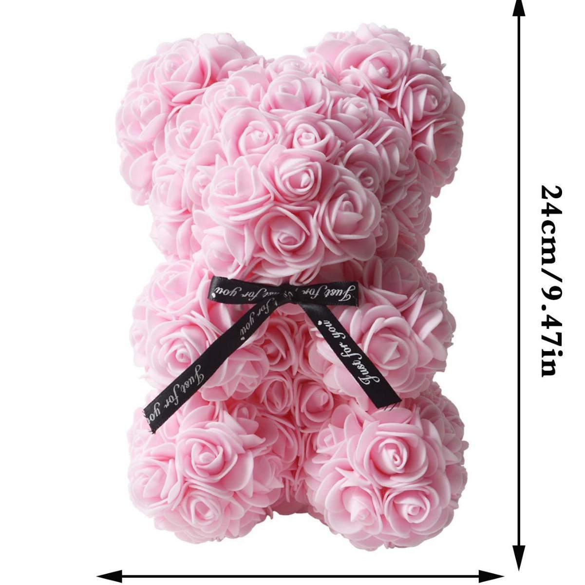 Popular Christmas new 24cm multi-color rose bear holiday party home decoration светло-розовый
Popular Christmas new 24cm multi-color rose bear holiday party home decoration светло-розовый
