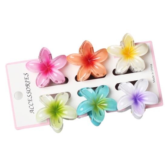 6Pcs Hair Claw Vibrant Color Flower Shape Back Head Large Hair Clip Women Shark Hair Claw Lightweight Hair E
6Pcs Hair Claw Vibrant Color Flower Shape Back Head Large Hair Clip Women Shark Hair Claw Lightweight Hair E