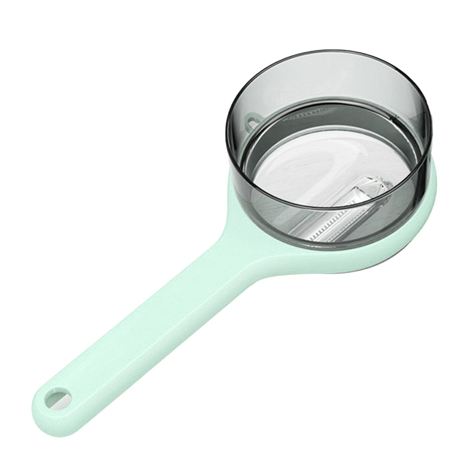 Storage Peeler with Container Multifunctional Vegetable Fruit Peeler for Home Kitchen Light Green Light Green
Storage Peeler with Container Multifunctional Vegetable Fruit Peeler for Home Kitchen Light Green Light Green