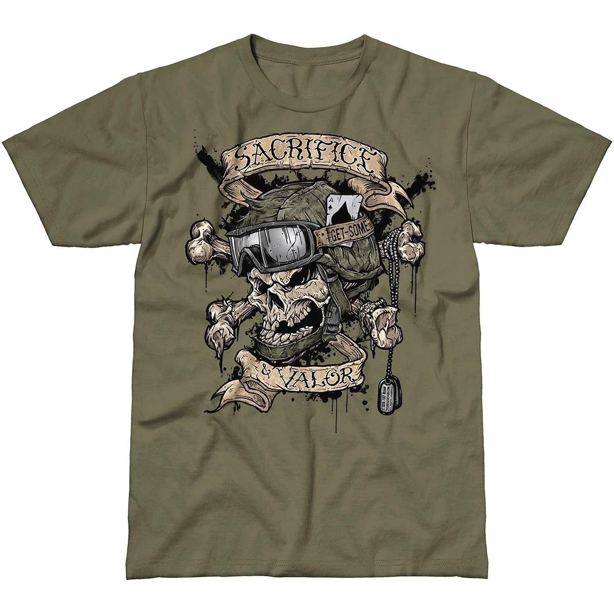 Sacrifice and Valor Military Style Soldier Skull TShirt 100 Cotton ONeck Summer Short Sleeve Casual Mens Tshirt Size S3XL S
Sacrifice and Valor Military Style Soldier Skull TShirt 100 Cotton ONeck Summer Short Sleeve Casual Mens Tshirt Size S3XL S