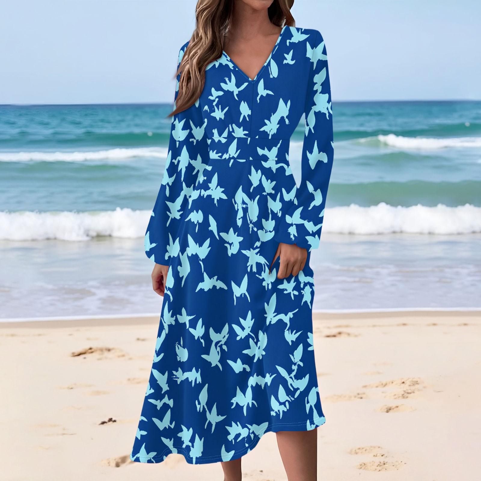 Женское повседневное модное платье с цветочным принтом, V-образным вырезом, длинным рукавом, приталенное, длинное L
Женское повседневное модное платье с цветочным принтом, V-образным вырезом, длинным рукавом, приталенное, длинное L