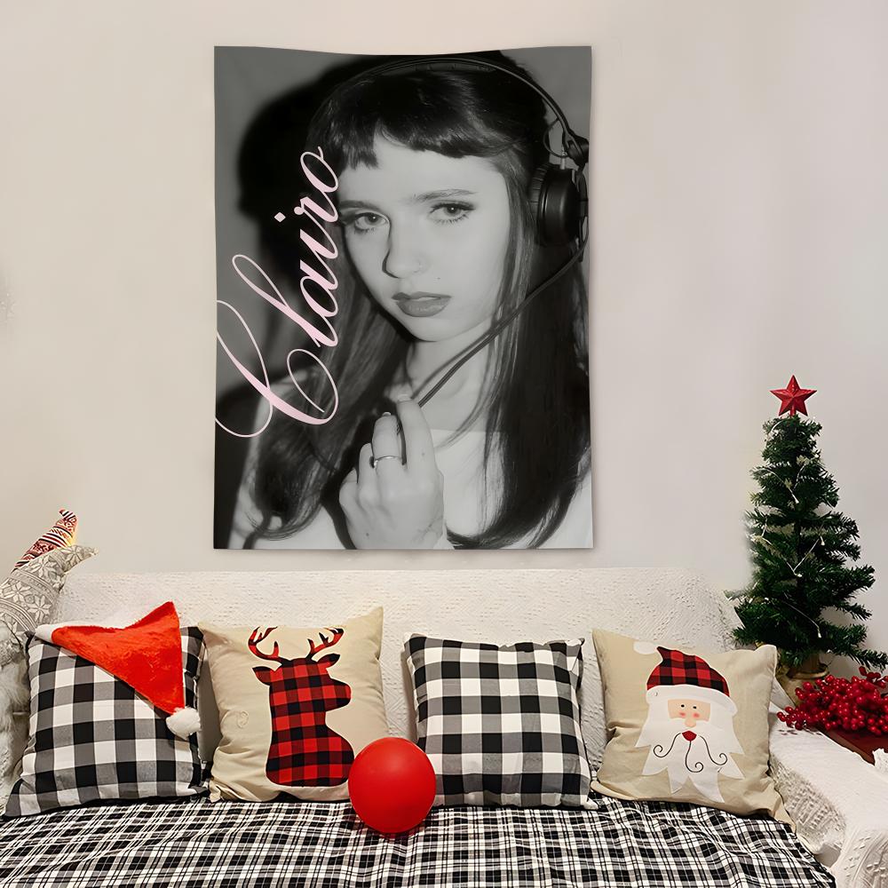 American Singer Cclairo Tapestry Decoration Art Microfiber Background For Bedroom Living Bar Garden Outdoor Festival 74x94cm(29x37in)
American Singer Cclairo Tapestry Decoration Art Microfiber Background For Bedroom Living Bar Garden Outdoor Festival 74x94cm(29x37in)