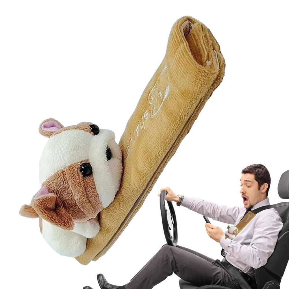 Чехол на ремень безопасности с изображением животных, чехлы на плечевые ремни с изображением животных, мягкие чехлы на ремни безопасности, чехлы на автомобильные ремни безопасности