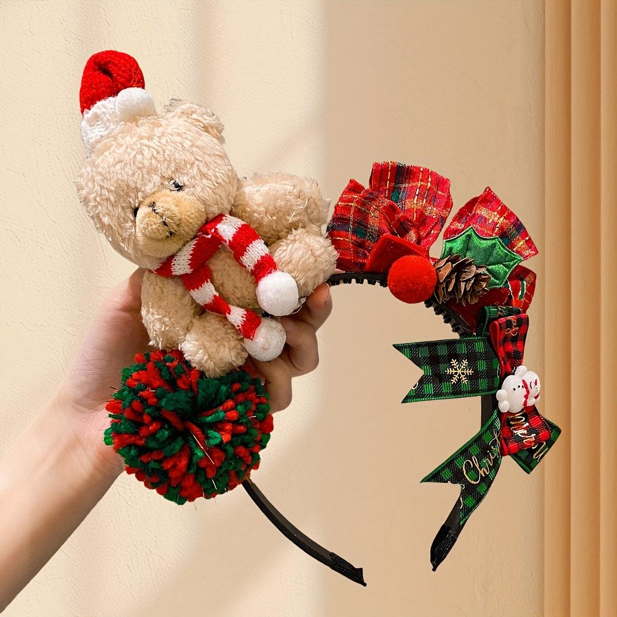Adorable Bear Headband For Girls Colorful Knit Christmas Hair Accessory Multicolor (1pc)
Adorable Bear Headband For Girls Colorful Knit Christmas Hair Accessory Multicolor (1pc)