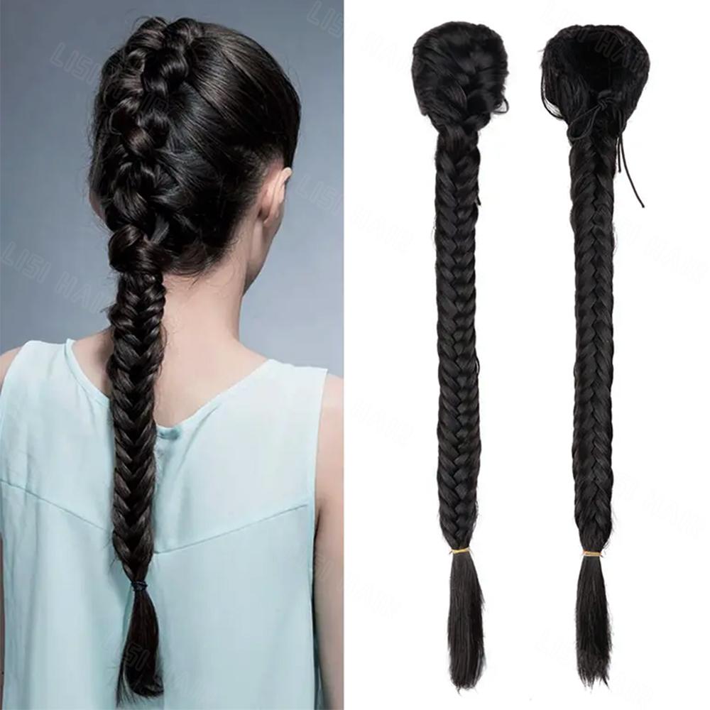 LISI HAIR Синтетический длинный прямой плетеный парик с хвостиком, наращивание волос на завязках, зажим для волос для женщин, одежда для косплея 55cm
LISI HAIR Синтетический длинный прямой плетеный парик с хвостиком, наращивание волос на завязках, зажим для волос для женщин, одежда для косплея 55cm