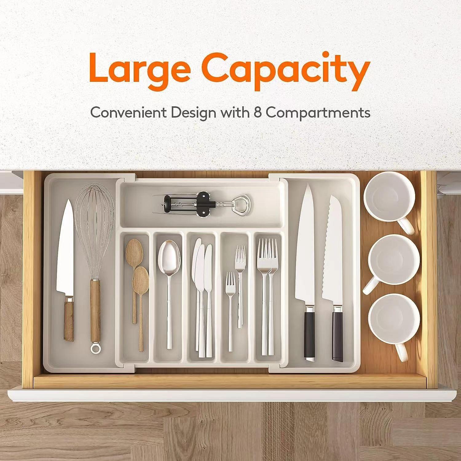 1PC Extended cutlery storage box Expandable Utensil Tray Expandable utensil tray silver case Adjustable cutlery holder
1PC Extended cutlery storage box Expandable Utensil Tray Expandable utensil tray silver case Adjustable cutlery holder