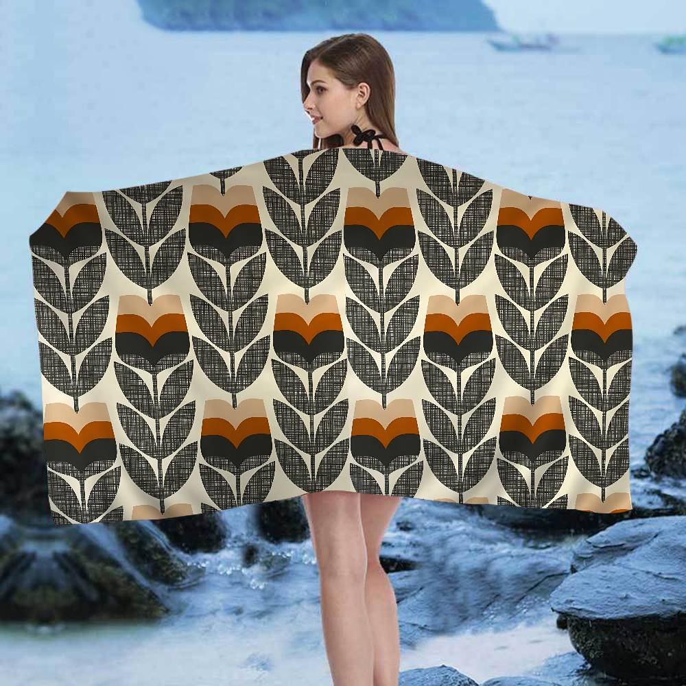 Orla Kiely Leaf Flower Big Microfiber Beach Towels Quick Dry Towel Sand Beach Towels Pool Towel For Travel Swim Pool Yoga W30*H60(CM)
Orla Kiely Leaf Flower Big Microfiber Beach Towels Quick Dry Towel Sand Beach Towels Pool Towel For Travel Swim Pool Yoga W30*H60(CM)