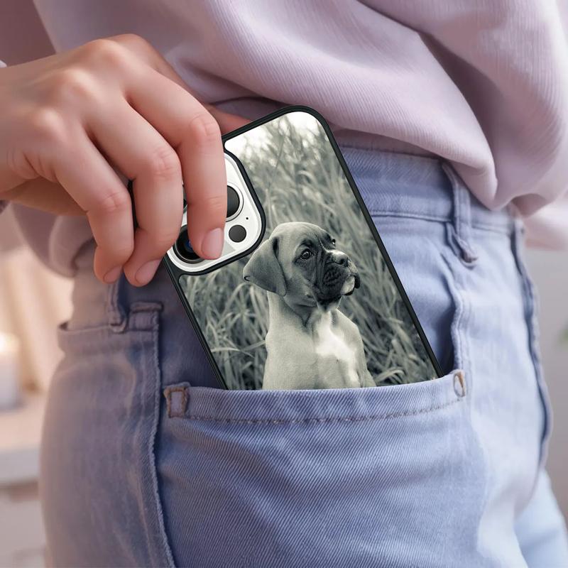 Boxer Dog Cute Funny Phone Case For iPhone 17 Air 15 16e 14 13 Pro Max Coque 12 11 Pro Max PLUS cover iPhone 11pro
Boxer Dog Cute Funny Phone Case For iPhone 17 Air 15 16e 14 13 Pro Max Coque 12 11 Pro Max PLUS cover iPhone 11pro