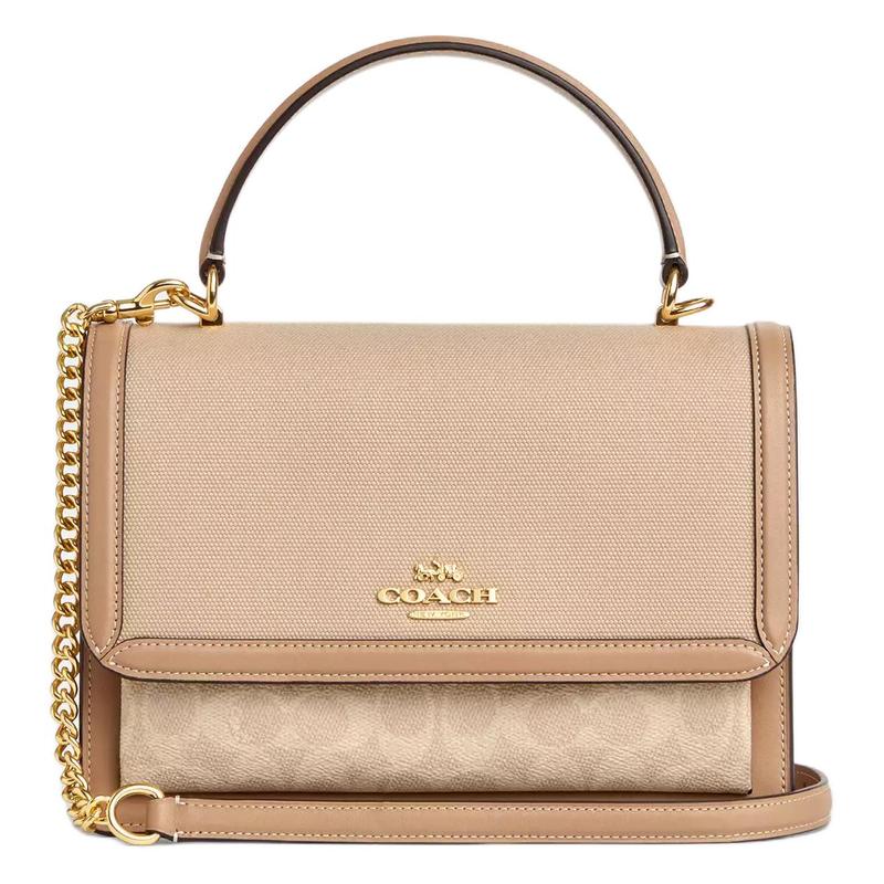 COACH Klare 25 Logo Coated Canvas and Leather Shoulder Crossbody Tote Medium Women s Natural Multicolor коричневий
COACH Klare 25 Logo Coated Canvas and Leather Shoulder Crossbody Tote Medium Women s Natural Multicolor коричневий
