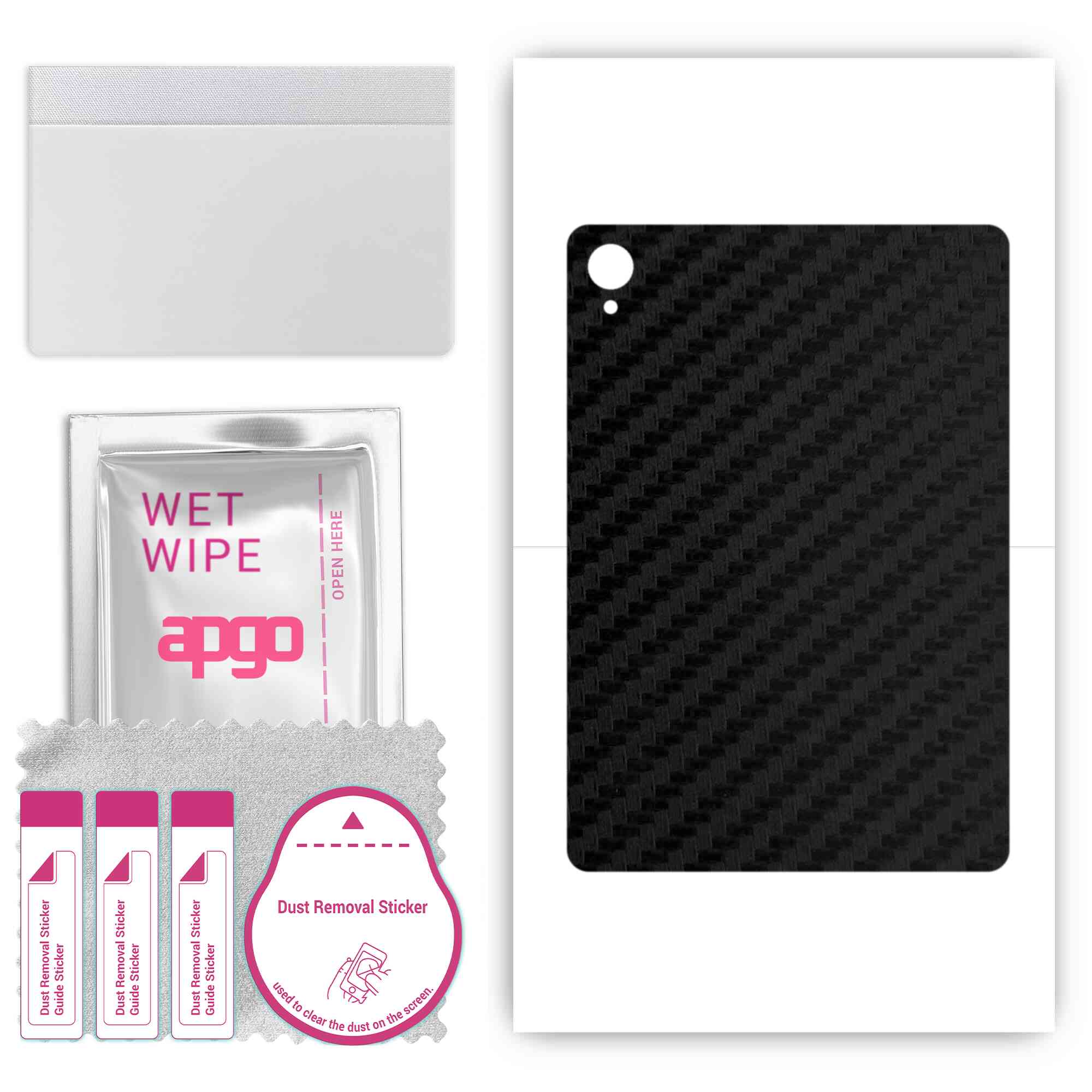 Apgo Protective Skin Sticker для задньої панелі, сумісний з Teclast M40 Air, Wrap Film, Foil, Vinyl - Pattern Carbon Black
Apgo Protective Skin Sticker для задньої панелі, сумісний з Teclast M40 Air, Wrap Film, Foil, Vinyl - Pattern Carbon Black