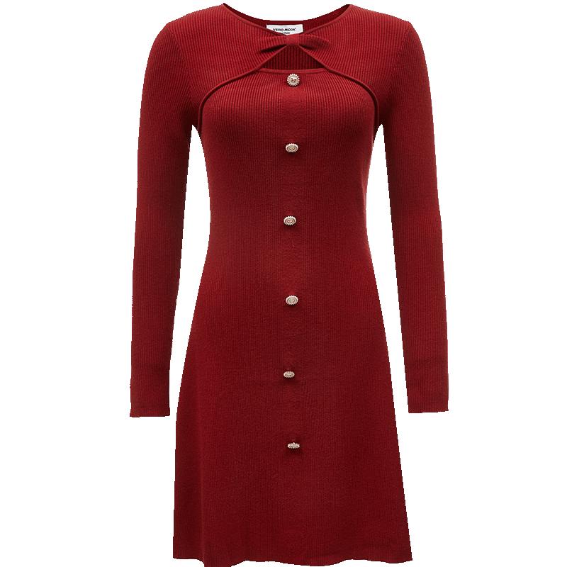 VEROMODA Women s Bowknot A-Line Knit Dress S
VEROMODA Women s Bowknot A-Line Knit Dress S