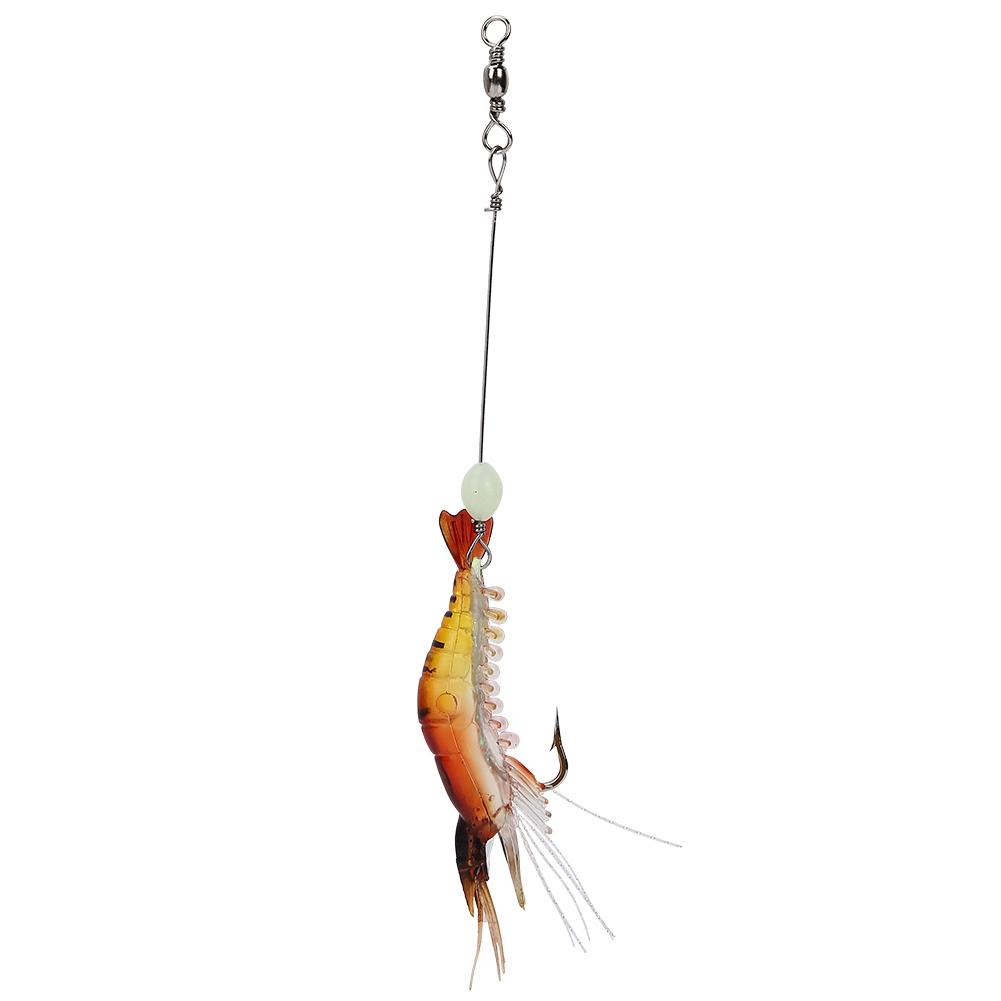 Hard Lure Sea Freshwater Shrimp Shape Bionic Luminous Night Fishing Bait with Hook (Red)
Hard Lure Sea Freshwater Shrimp Shape Bionic Luminous Night Fishing Bait with Hook (Red)