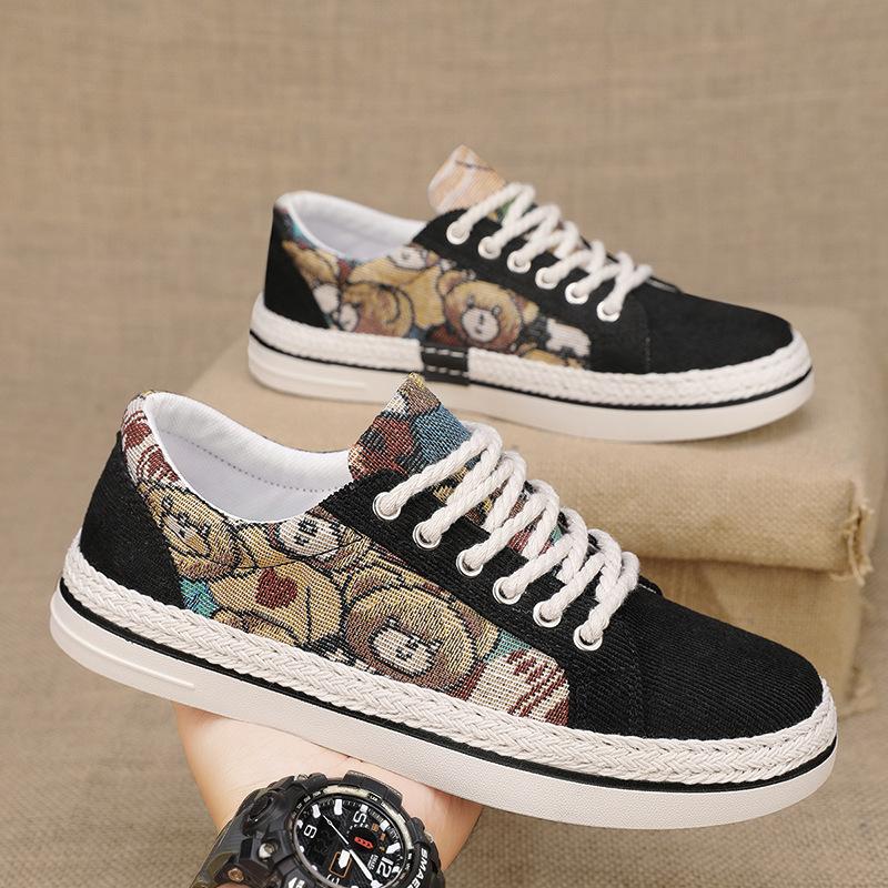 Men s shoes 2025 new spring and autumn trend versatile Hong Kong style linen sports and leisure board shoes old Beijing cloth shoes 39
Men s shoes 2025 new spring and autumn trend versatile Hong Kong style linen sports and leisure board shoes old Beijing cloth shoes 39