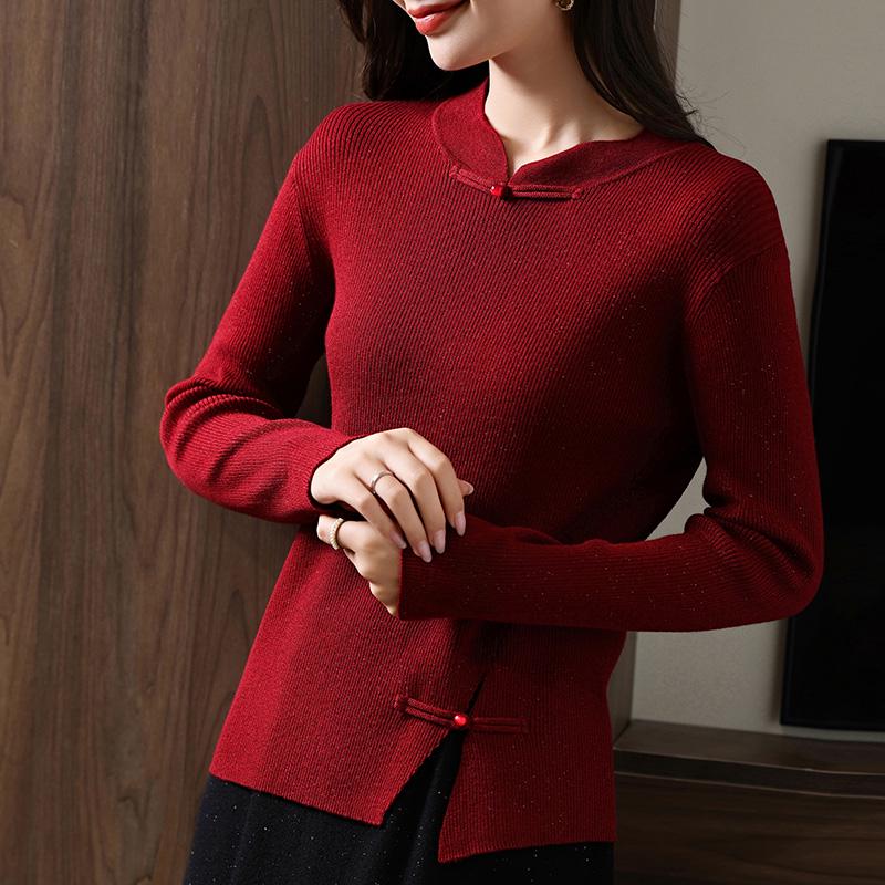 Women s Chinese Style Merino Wool Sweater - Autumn/Winter, Round Neck, Loose Fit. M 95–110 jin червоний
Women s Chinese Style Merino Wool Sweater - Autumn/Winter, Round Neck, Loose Fit. M 95–110 jin червоний