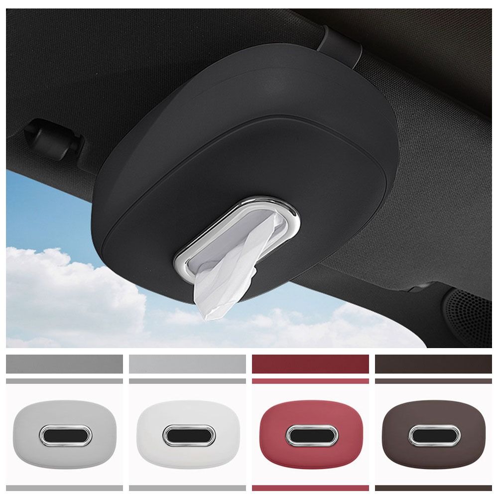 Easy Extraction Napkin Box Flexible Tissue Case Scratch Resistant Car Tissue Box Sun Visor серый
Easy Extraction Napkin Box Flexible Tissue Case Scratch Resistant Car Tissue Box Sun Visor серый