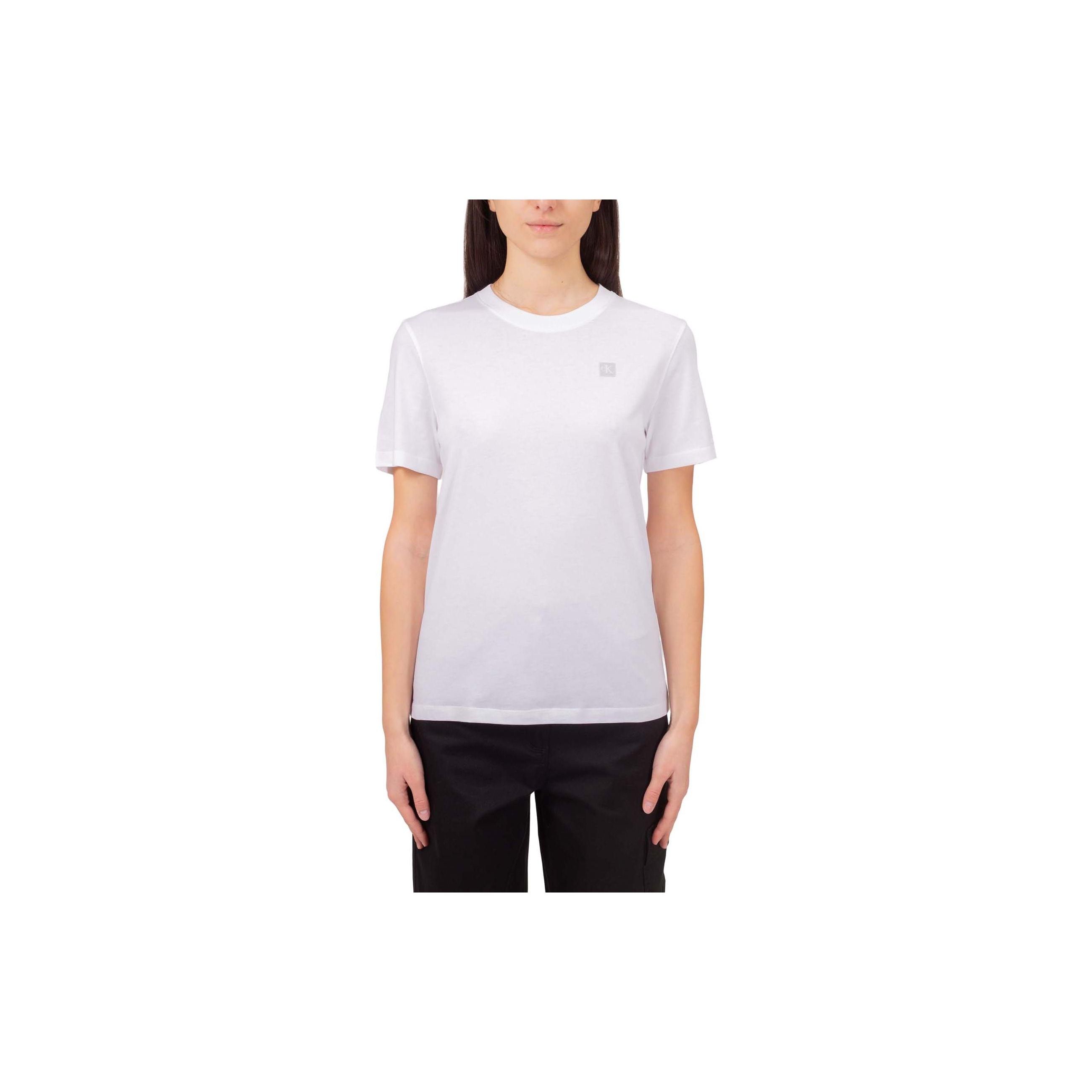 Calvin Klein Logo Pattern Crew Neck Fitted Short Sleeve T-Shirt Women Tops White J20J223226-YAF XL
Calvin Klein Logo Pattern Crew Neck Fitted Short Sleeve T-Shirt Women Tops White J20J223226-YAF XL
