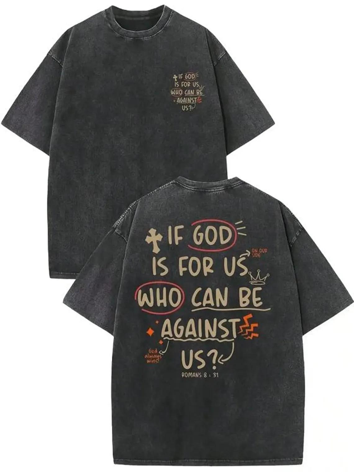 God Is Bigger TShirt Christian Quote Vintage Washed Cotton Retro Religious Graphic Tee Streetwear Harajuku Top 2XL
God Is Bigger TShirt Christian Quote Vintage Washed Cotton Retro Religious Graphic Tee Streetwear Harajuku Top 2XL