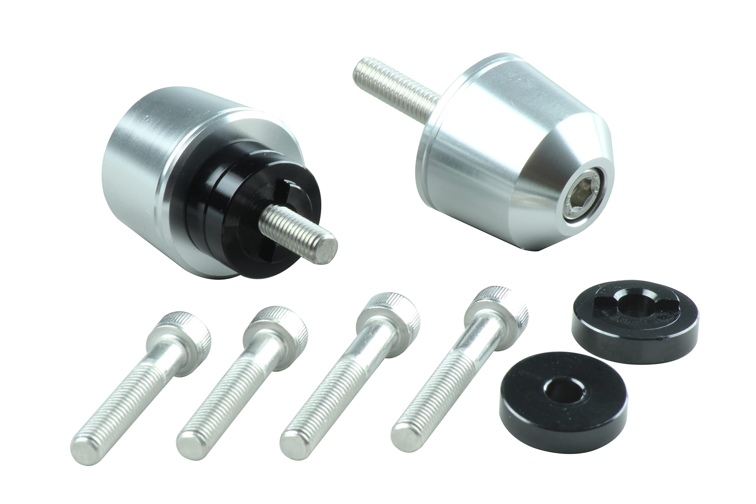 POSH FAITH POSH Motorcycle Accessories Handlebar Ends Solid Bar Ends Genuine Handle M6 Type Diameter CT125 Hunter Cub Silver Bar End Caps Honda/Suzuki
POSH FAITH POSH Motorcycle Accessories Handlebar Ends Solid Bar Ends Genuine Handle M6 Type Diameter CT125 Hunter Cub Silver Bar End Caps Honda/Suzuki