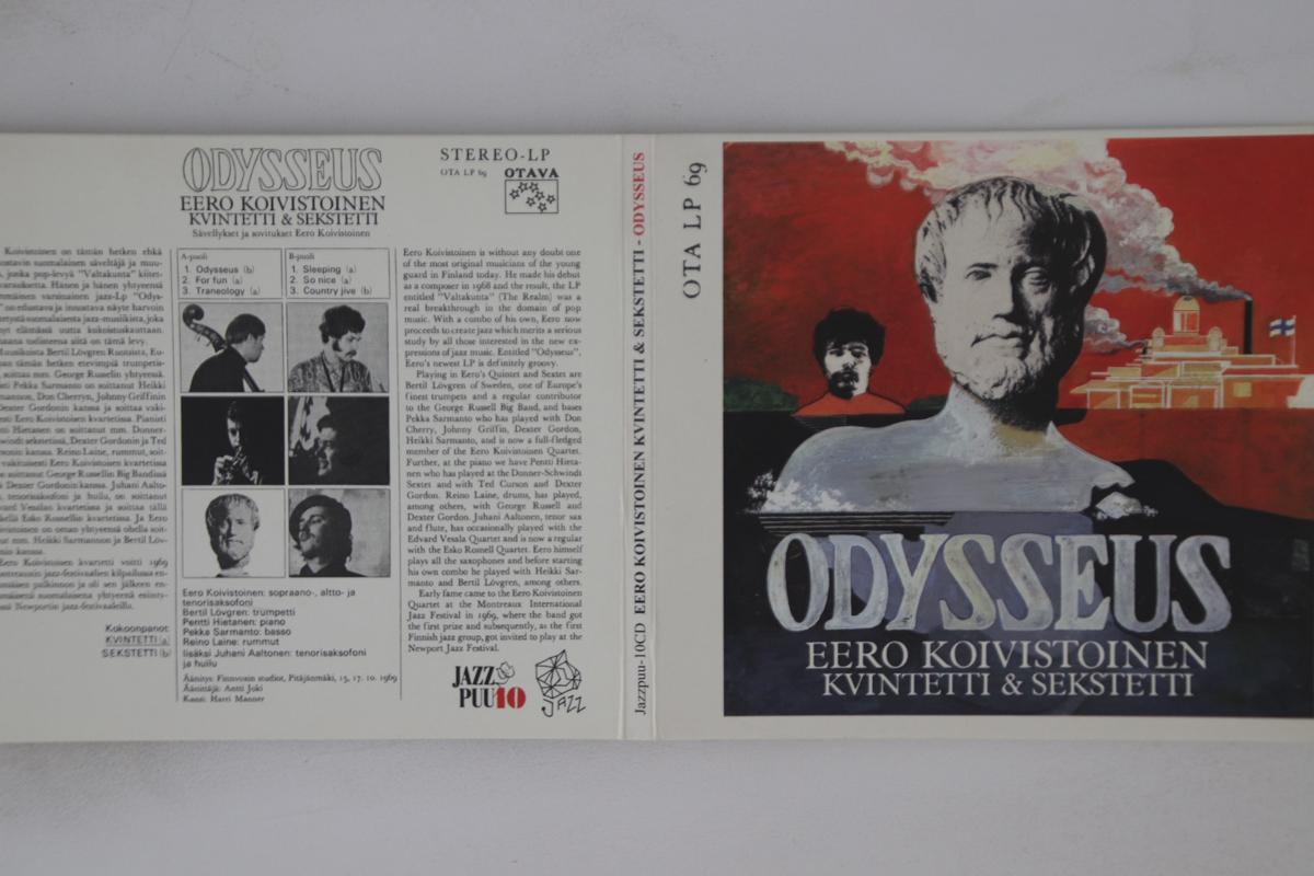 CD EERO KOIVISTOINEN KVINTETTI & SEKST - Odysseus JAZZPUU10CD JAZZPUU 2006 Finland Jazz Used
CD EERO KOIVISTOINEN KVINTETTI & SEKST - Odysseus JAZZPUU10CD JAZZPUU 2006 Finland Jazz Used