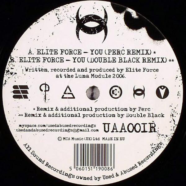 12inch Record ELITE FORCE - You UAA001R Used & Abused R 2007 UK Dance & Electronica Used
12inch Record ELITE FORCE - You UAA001R Used & Abused R 2007 UK Dance & Electronica Used