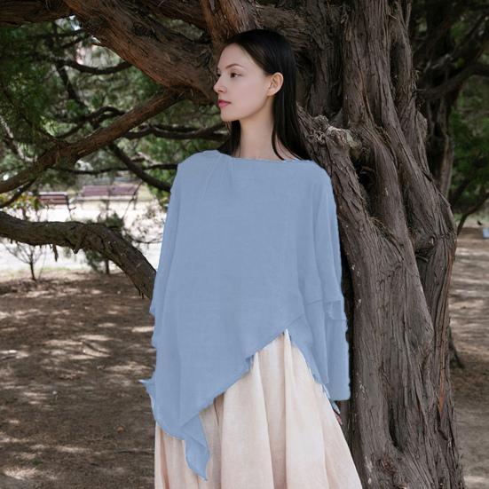 Cover Up Shirt Coat Round Neck 3/4 Sleeve Solid Color Loose Fit Pullover Tops Casual Vacation Style Cover Up абрикосовий
Cover Up Shirt Coat Round Neck 3/4 Sleeve Solid Color Loose Fit Pullover Tops Casual Vacation Style Cover Up абрикосовий