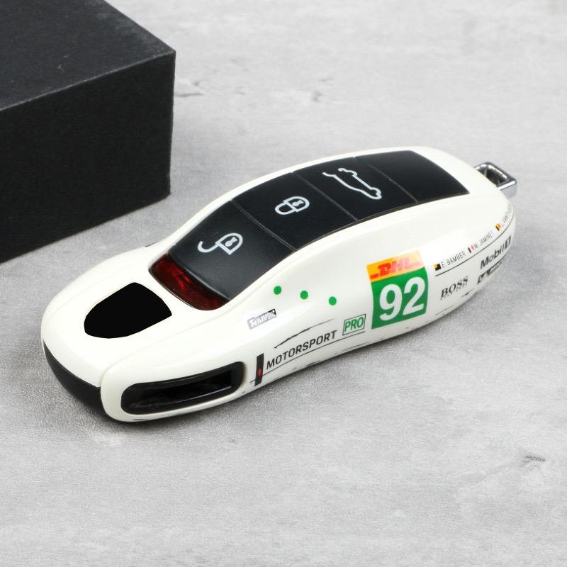NO.92 Track Edition Car Key Case ABS Fob Shell Protective Cover Trim For Porsche Cayenne Macan 918 Panamera 718 Taycan Boxster
NO.92 Track Edition Car Key Case ABS Fob Shell Protective Cover Trim For Porsche Cayenne Macan 918 Panamera 718 Taycan Boxster