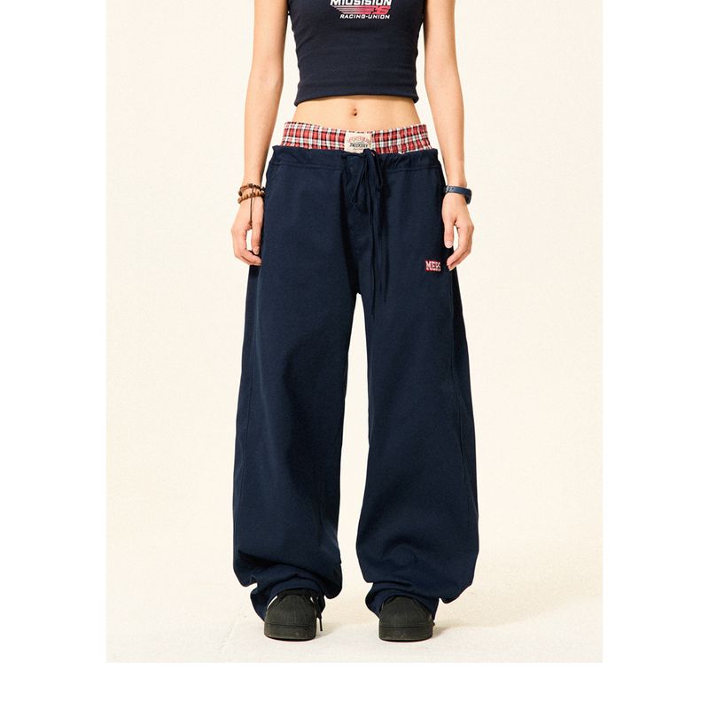 Young American Retro Plaid Stitching Fake Two-Piece
Young American Retro Plaid Stitching Fake Two-Piece