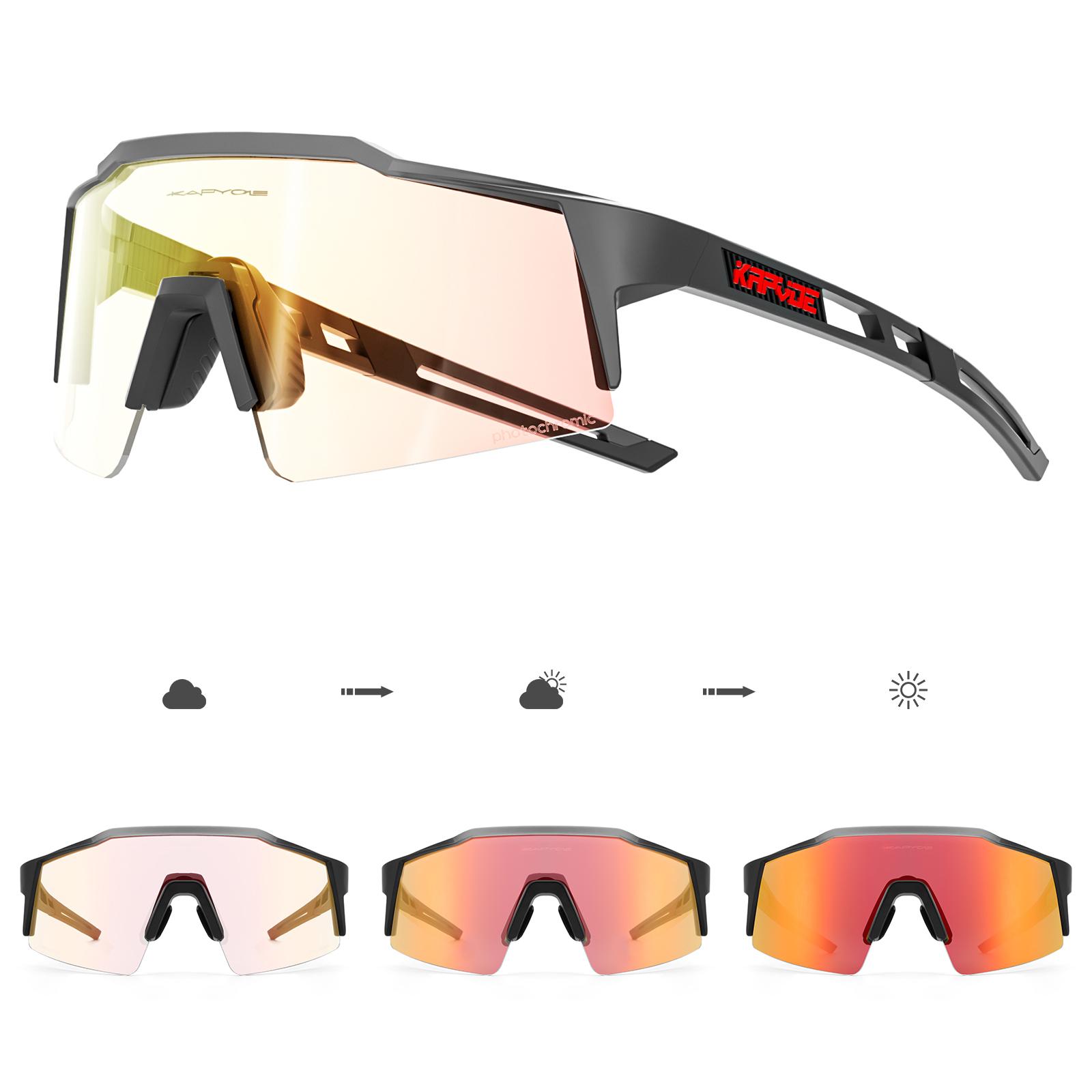 Kapvoe Red Photochromic Cycling Sunglasses for Men Blue Photochromism Glasses Cycl Mountain New Bicycle Goggles Eyewear Sports Black Photochromic
Kapvoe Red Photochromic Cycling Sunglasses for Men Blue Photochromism Glasses Cycl Mountain New Bicycle Goggles Eyewear Sports Black Photochromic