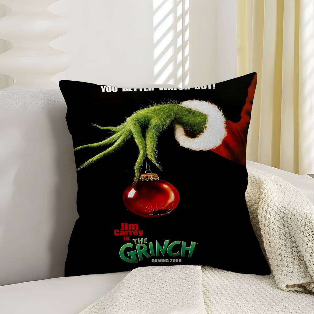 Cartoon The GGrinchS Personalized picture text home decorative pillows Household Gifts xcm 30x30 cm
Cartoon The GGrinchS Personalized picture text home decorative pillows Household Gifts xcm 30x30 cm