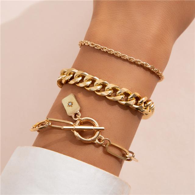 IF ME Жіночий браслет з богемними перлами Модний асиметричний золотий металевий замок із метеликами Шарм Браслети Браслети Ювелірна вечірка
IF ME Жіночий браслет з богемними перлами Модний асиметричний золотий металевий замок із метеликами Шарм Браслети Браслети Ювелірна вечірка