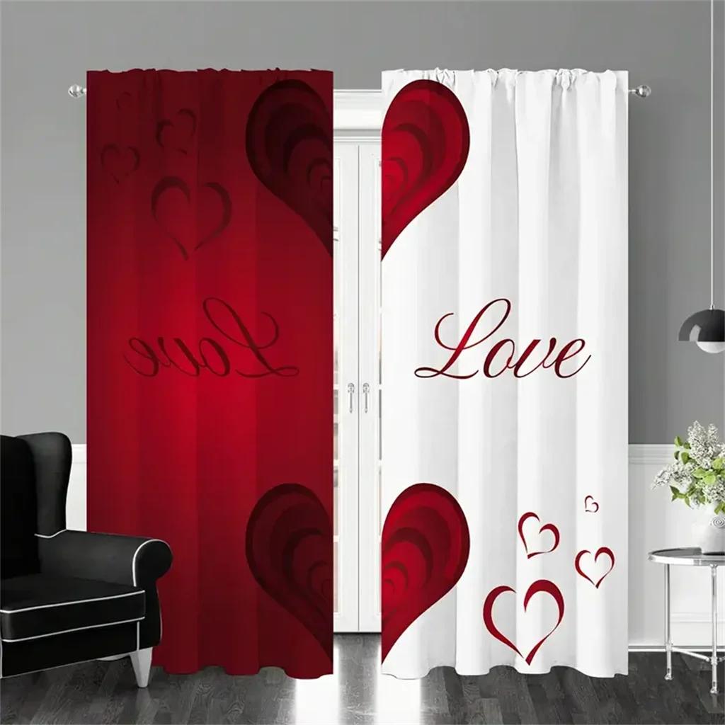 3D Romantic Heart Happy Valentine s Day Window Curtains Blinds For Living Room Kids Bedroom Bathroom Kicthen Door Home Decor2Pcs W65X60H(cm)X2Pcs&Hook
3D Romantic Heart Happy Valentine s Day Window Curtains Blinds For Living Room Kids Bedroom Bathroom Kicthen Door Home Decor2Pcs W65X60H(cm)X2Pcs&Hook