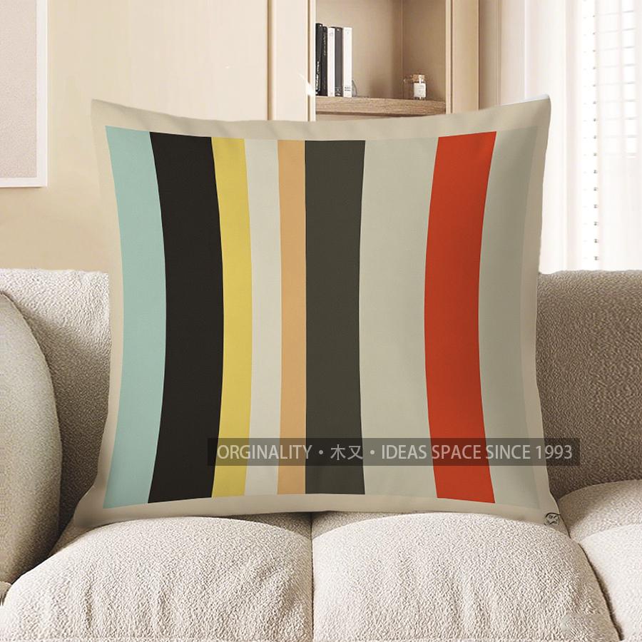 Home Decor Colorful Stripes Pattern Decorative Pillow Cover Pattern Cushion Cover Suitable For Sofa Bedroom Car Pillow Cover 40x40cm
Home Decor Colorful Stripes Pattern Decorative Pillow Cover Pattern Cushion Cover Suitable For Sofa Bedroom Car Pillow Cover 40x40cm