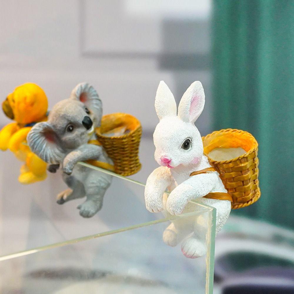 Koala Dog Basket Rabbit Landscape Simulation Bunny Flower Basket Fish Tank Animal Pendant Quariums Dog
Koala Dog Basket Rabbit Landscape Simulation Bunny Flower Basket Fish Tank Animal Pendant Quariums Dog