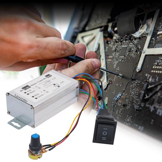 Yousheng PWM Control Board 1200W Motor Speed Controller Universal Safe to Use Electric Motor PWM Controller Accessories 1
Yousheng PWM Control Board 1200W Motor Speed Controller Universal Safe to Use Electric Motor PWM Controller Accessories 1