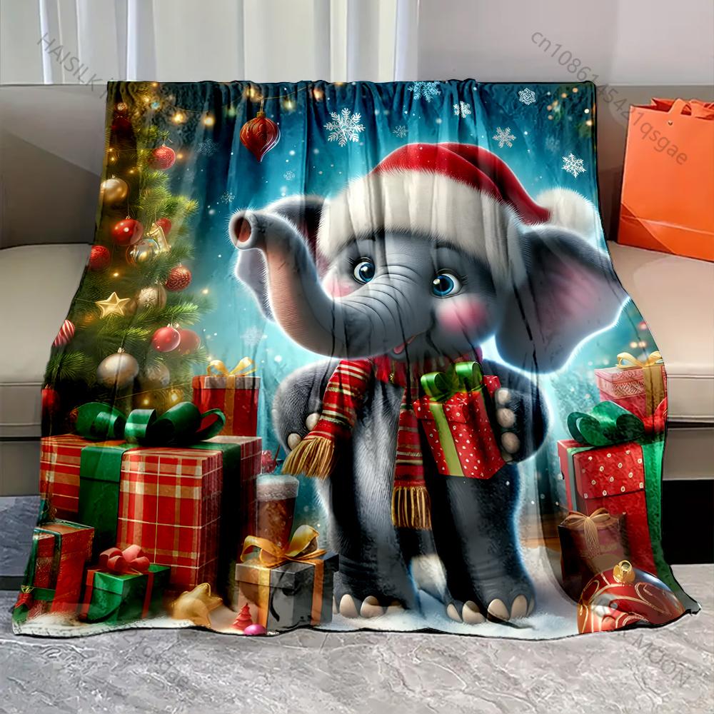 Christmas elephant with presents pattern Blanket Flannel Material Soft Warm for All Seasons,For Home Outdoor Camping Picnics RV 75x90cm
Christmas elephant with presents pattern Blanket Flannel Material Soft Warm for All Seasons,For Home Outdoor Camping Picnics RV 75x90cm
