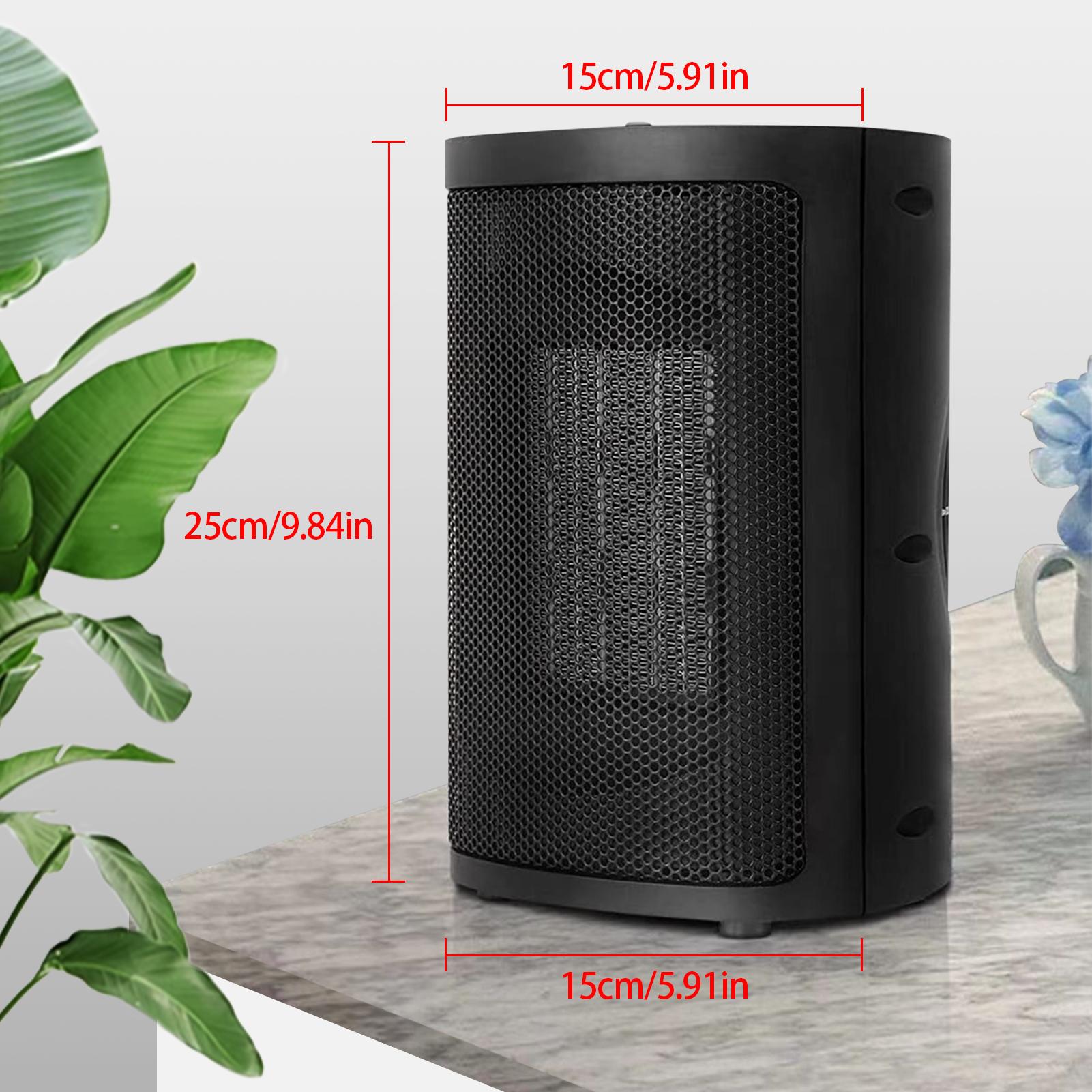 Aoresac Portable Electric Space Heater 750WCelsius1500W 2 Speeds Fast Heating Ceramic Room Heater Fan with Thermostat Tip-Over and Overheat Protec
Aoresac Portable Electric Space Heater 750WCelsius1500W 2 Speeds Fast Heating Ceramic Room Heater Fan with Thermostat Tip-Over and Overheat Protec