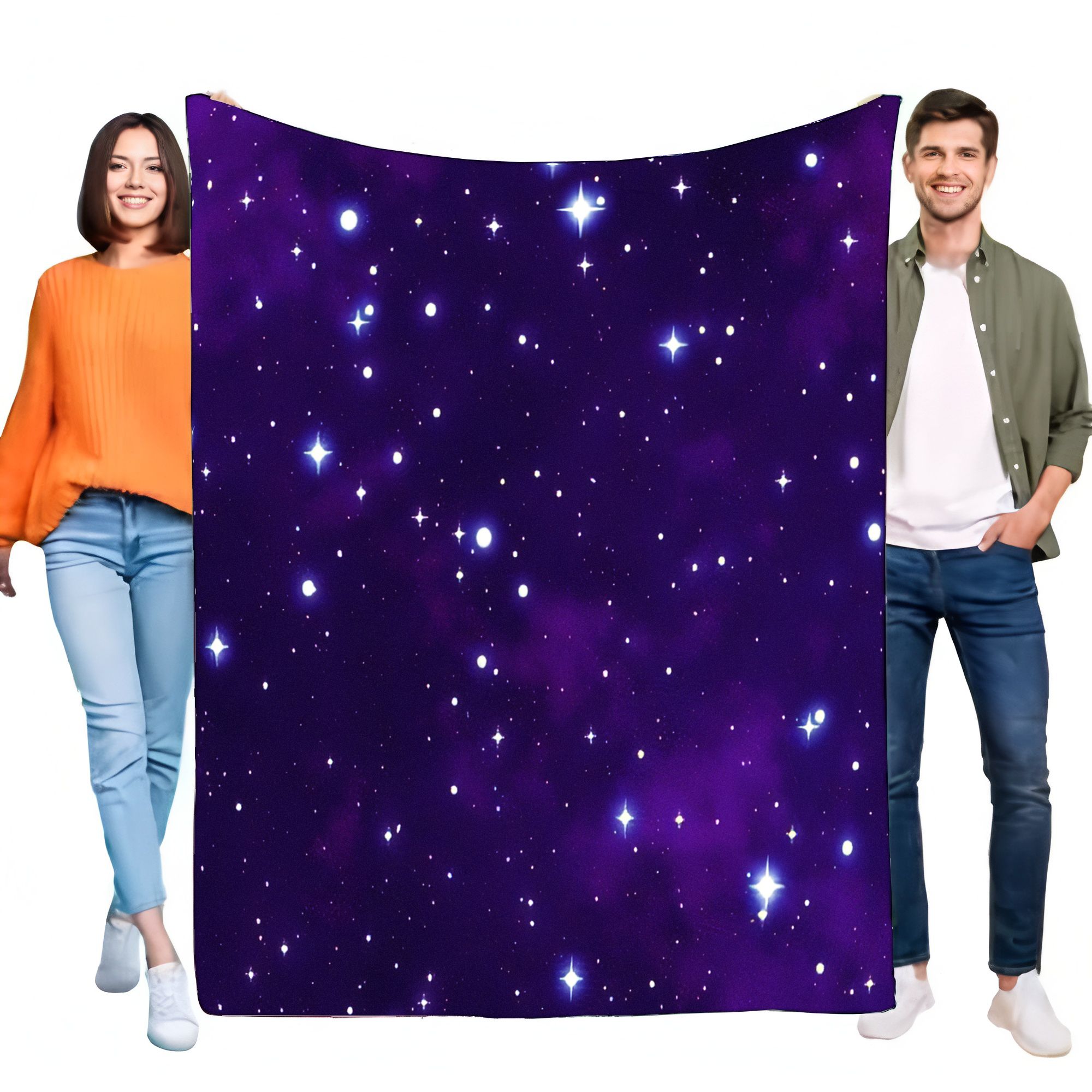 Cosmic Star Galaxy Throw Blanket Soft Lightweight Plush for Home Decor Cozy Bed Sofa Gift Perfect for Stargazers and Space Lover 75x90cm
Cosmic Star Galaxy Throw Blanket Soft Lightweight Plush for Home Decor Cozy Bed Sofa Gift Perfect for Stargazers and Space Lover 75x90cm