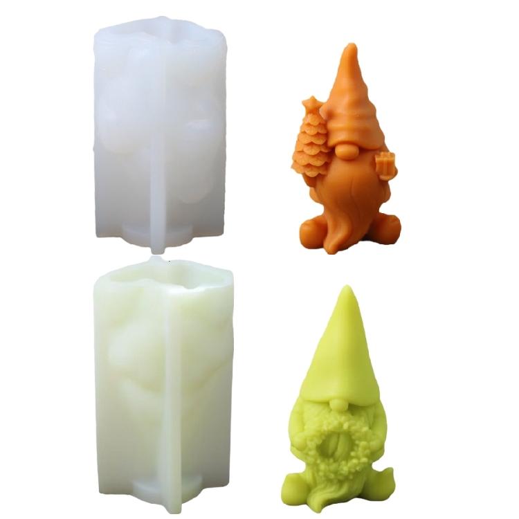 2 Pcs Santa Silicone Molds Handmade Plasters Molds 3D Gnomes Candle Molds Ornament Molds Soap Molds Baking Tool 1
2 Pcs Santa Silicone Molds Handmade Plasters Molds 3D Gnomes Candle Molds Ornament Molds Soap Molds Baking Tool 1