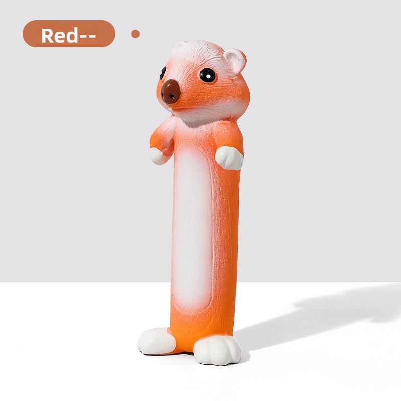 New Pet Latex Toys: Long-tailed Otter Latex Sound-producing Toy, Durable for Chewing and Teething, Dog Toy помаранчевий
New Pet Latex Toys: Long-tailed Otter Latex Sound-producing Toy, Durable for Chewing and Teething, Dog Toy помаранчевий