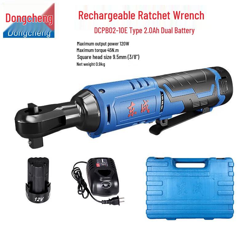 Dongcheng 12V Cordless Electric Ratchet Wrench CN plug (adapter included)
Dongcheng 12V Cordless Electric Ratchet Wrench CN plug (adapter included)